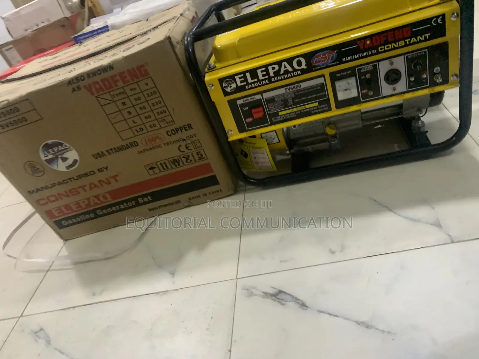 4.5kW Elepaq Generator for Home and Office