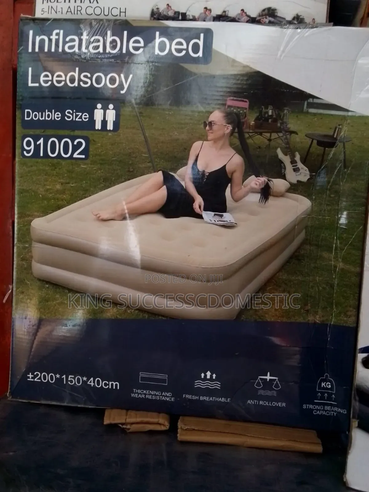 Premium Double Inflatable Bed / Air Couch