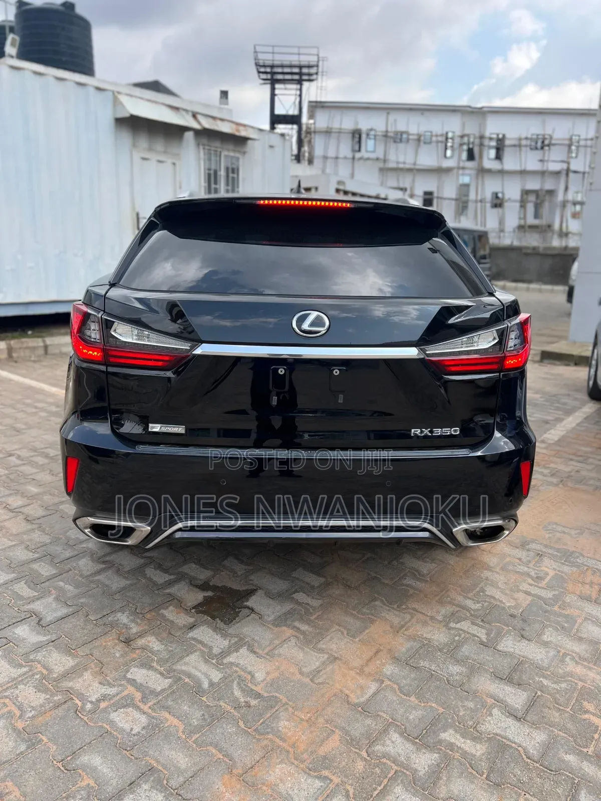 Lexus RX 350 F Sport FWD 2019 Black