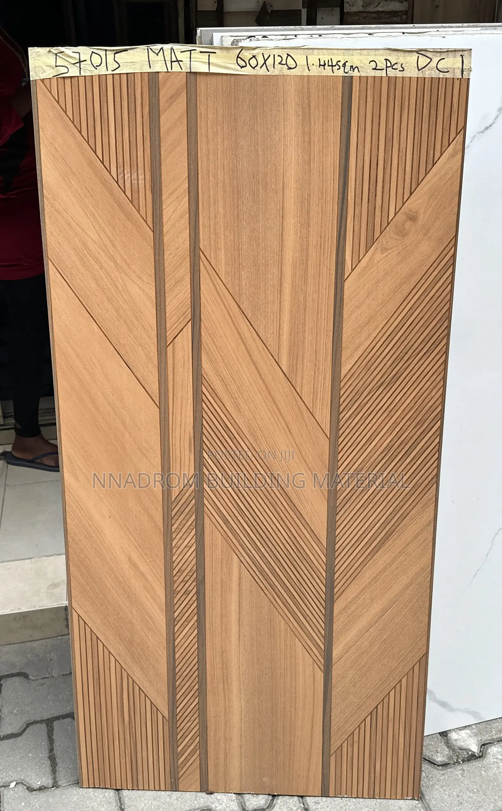 60/120 Wooden Design Indian Floor Tiles