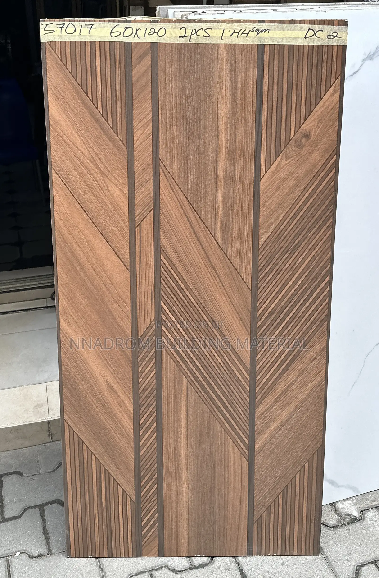 60/120 Wooden Design Indian Floor Tiles