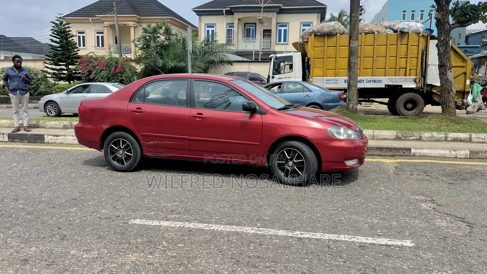 Toyota Corolla LE 2004 Burgundy