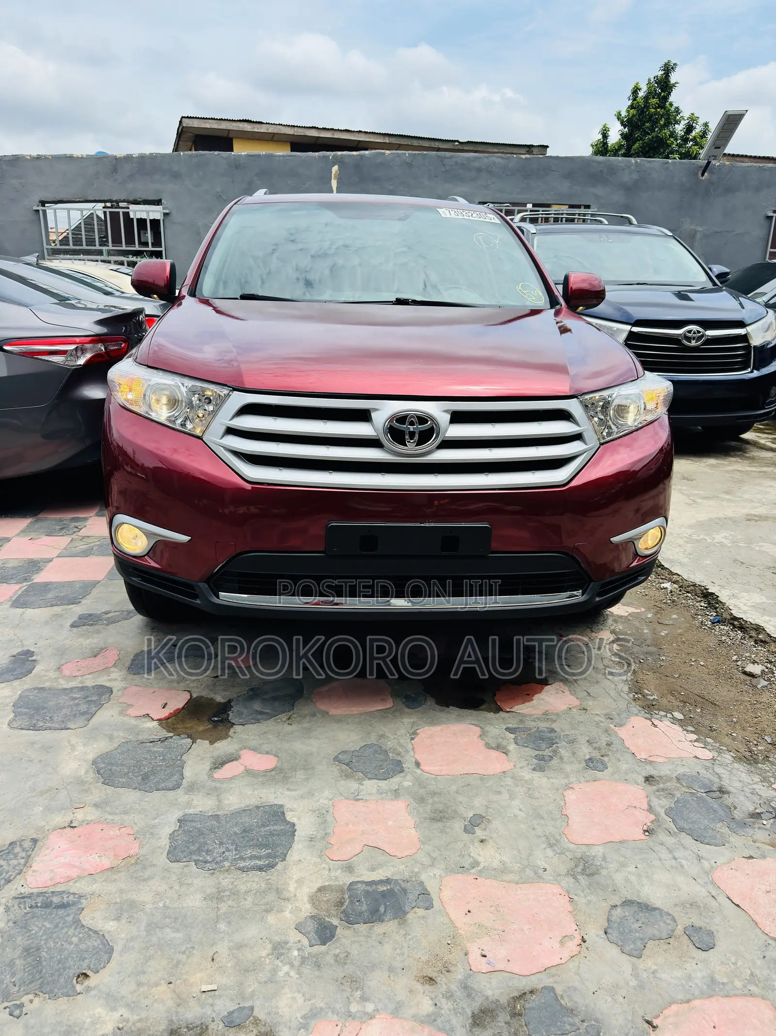 Toyota Highlander Limited 2010 Red