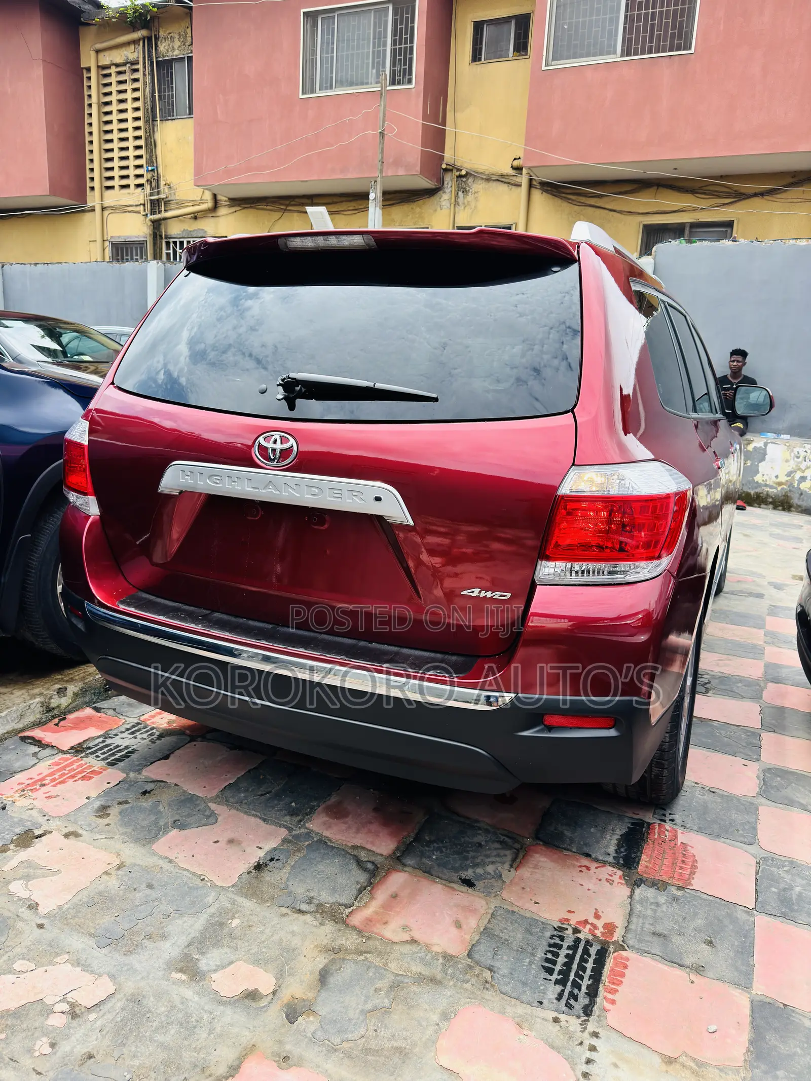 Toyota Highlander Limited 2010 Red