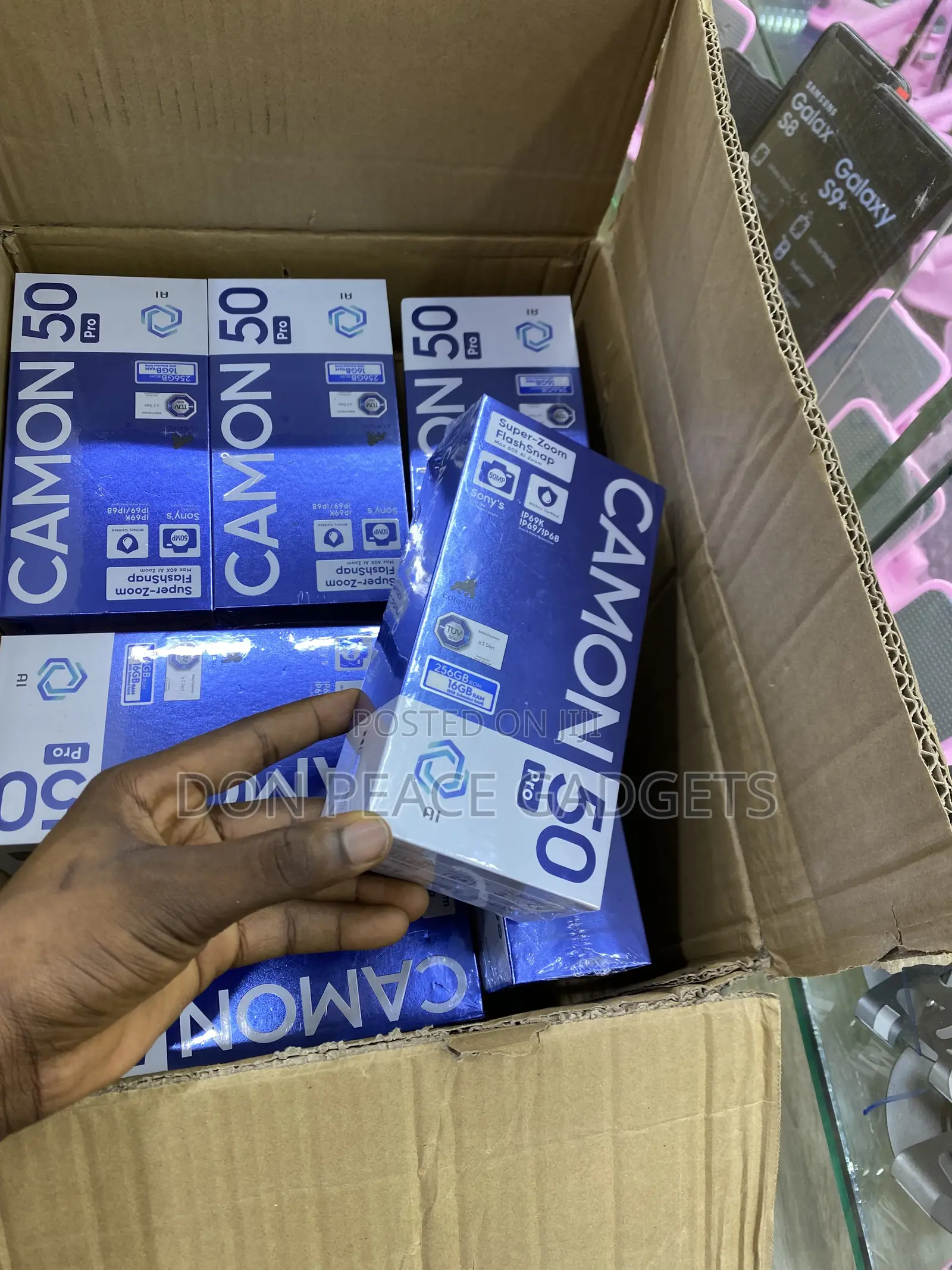 New Tecno Camon 50 Pro 256 GB