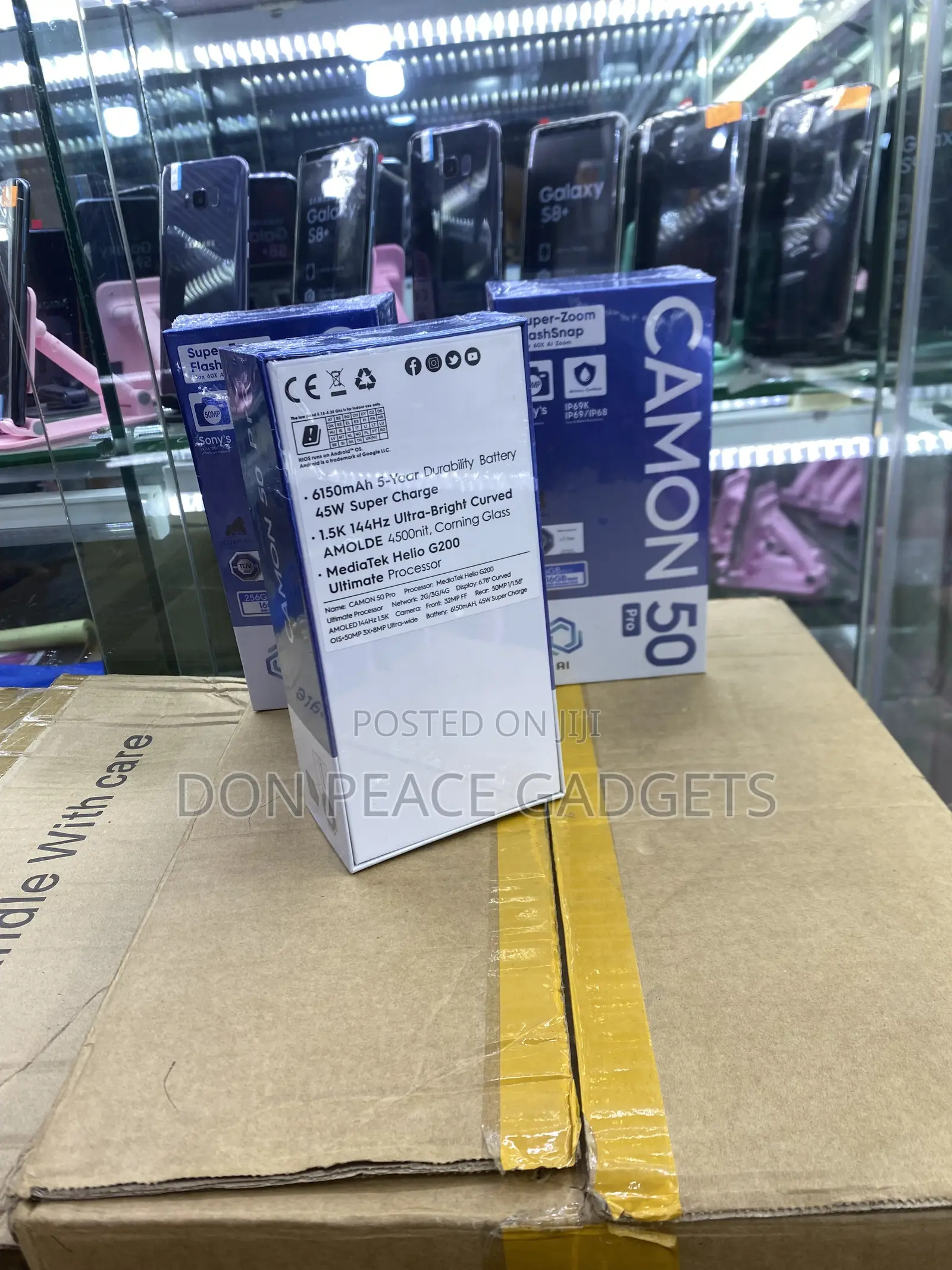 New Tecno Camon 50 Pro 256 GB