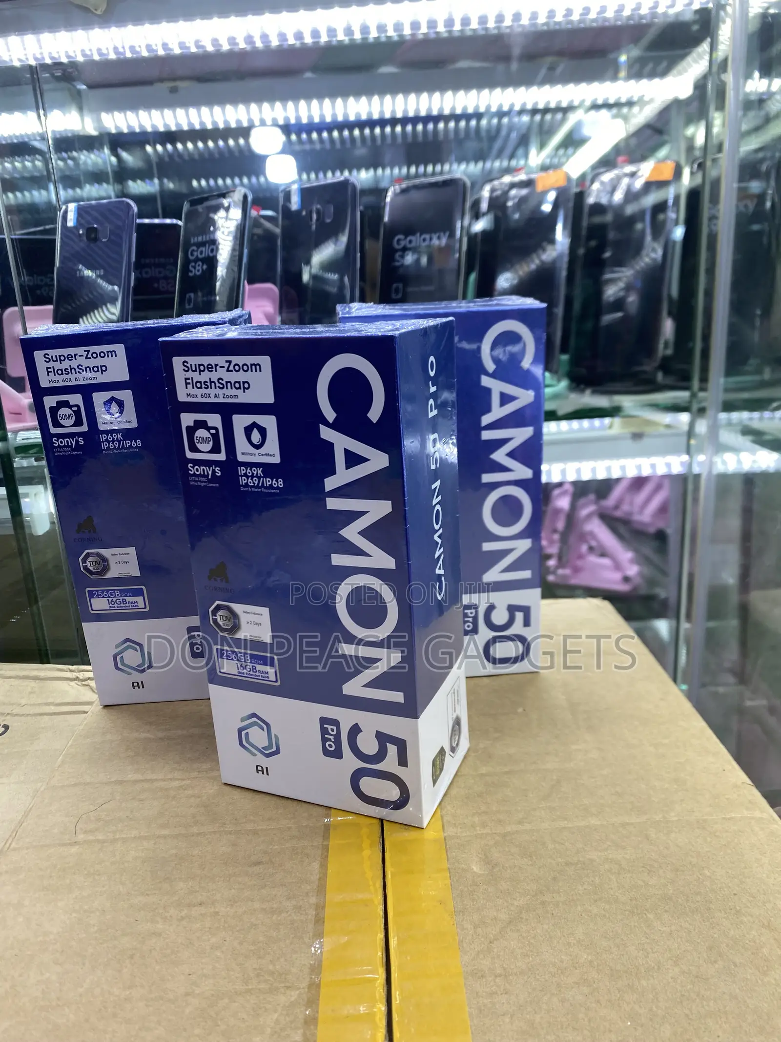 New Tecno Camon 50 Pro 256 GB