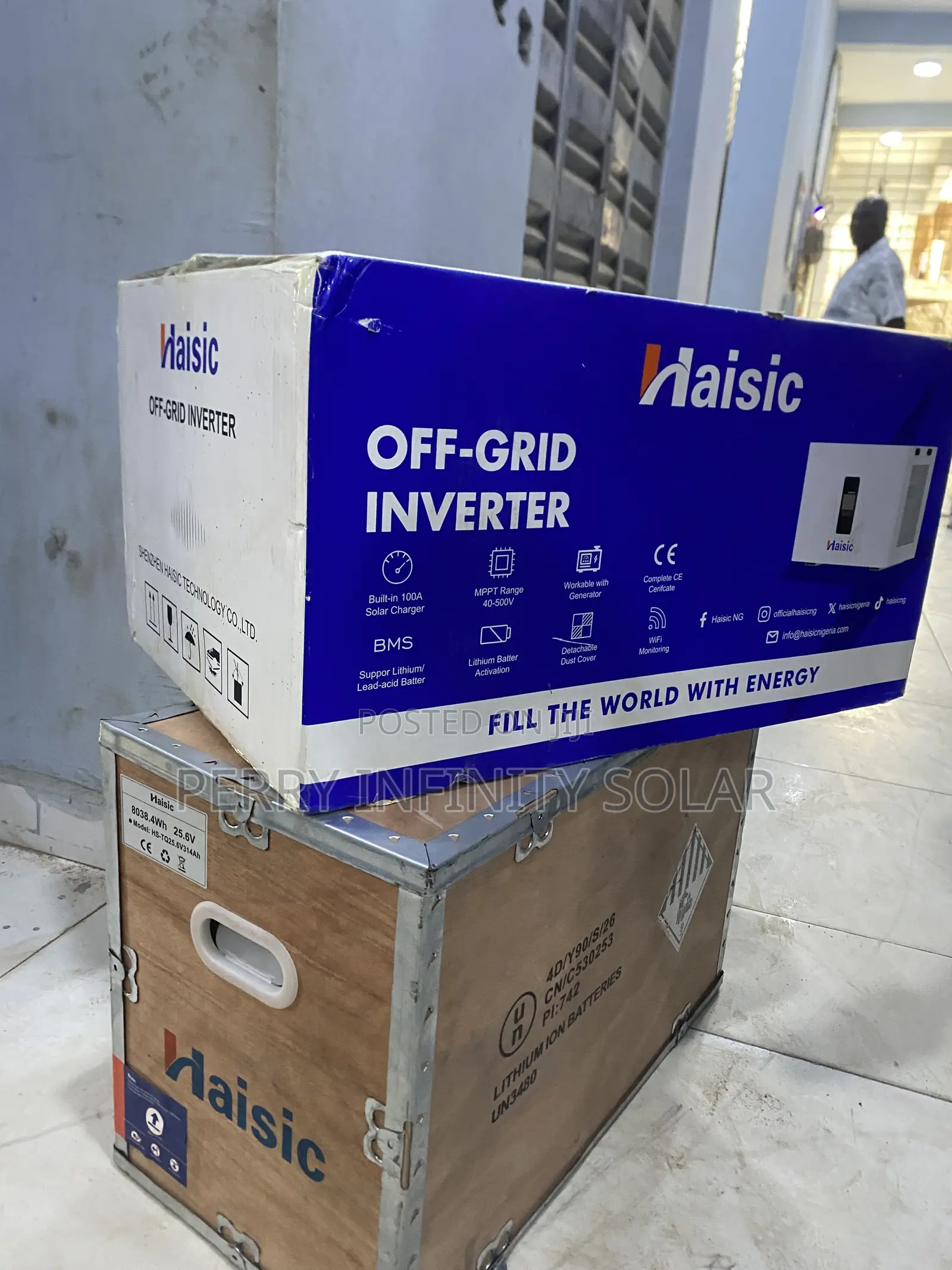 Haisic All-in-One Solar System – Brand New | Solar Inverter + Battery