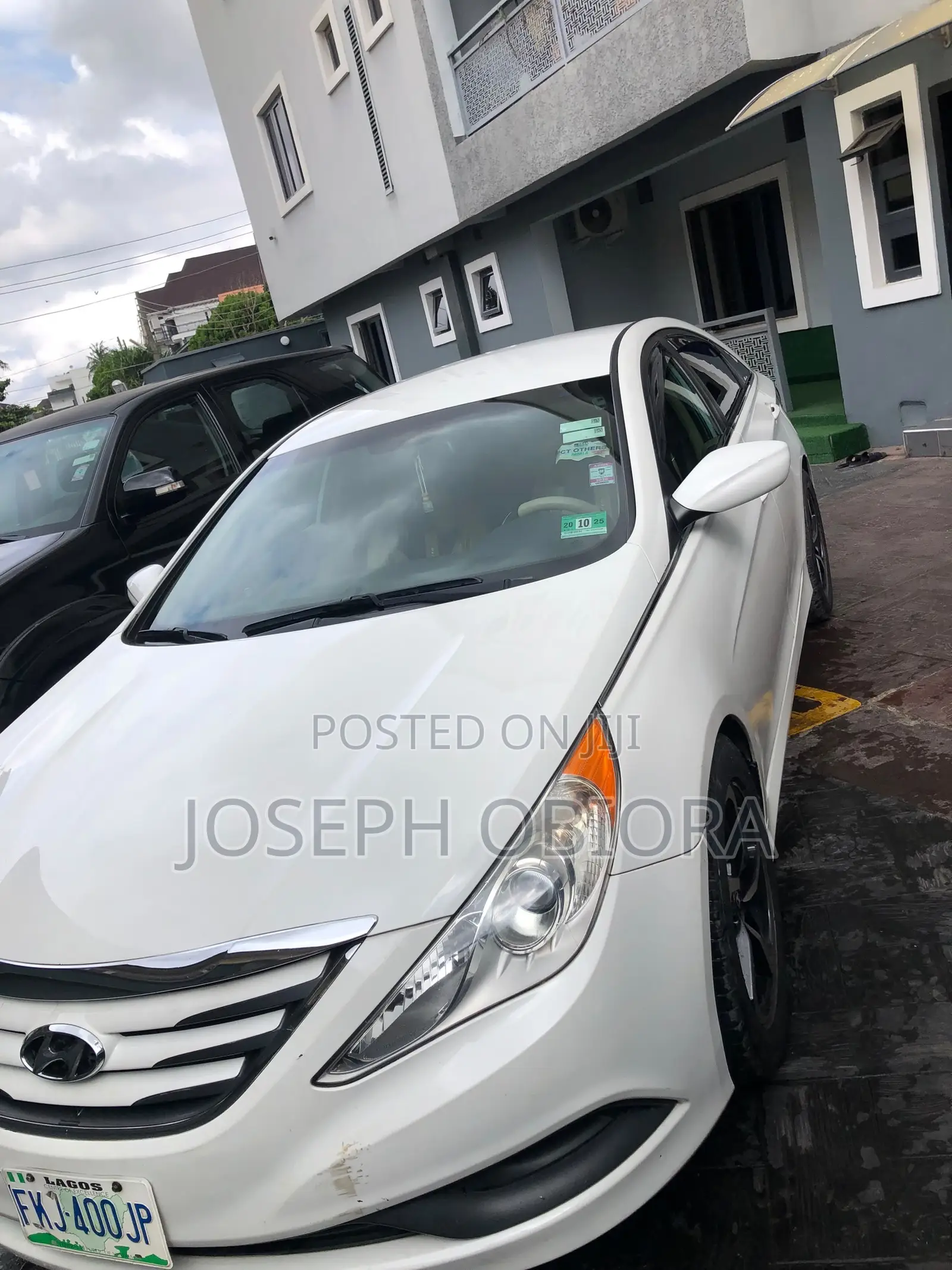Hyundai Sonata Limited 4dr Sedan (2.0L 4cyl Turbo 6A) 2014 White