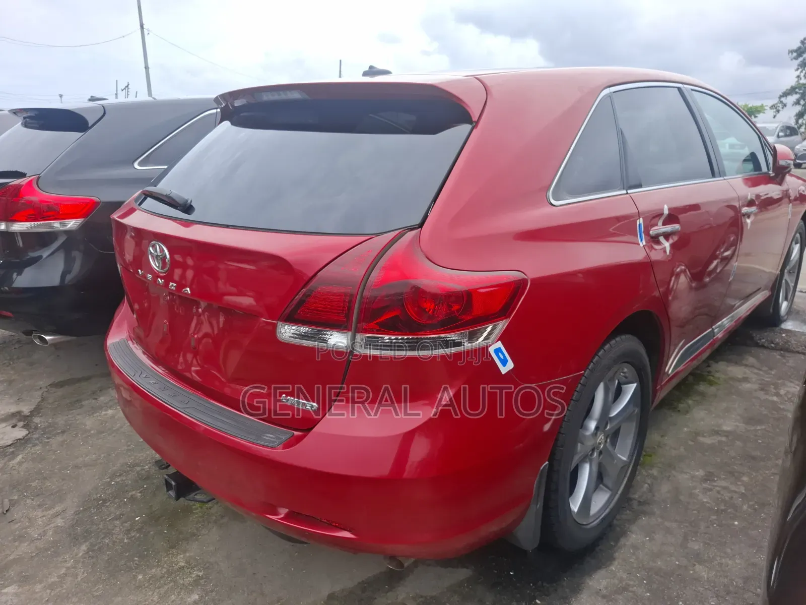 Toyota Venza Limited 2015 Red