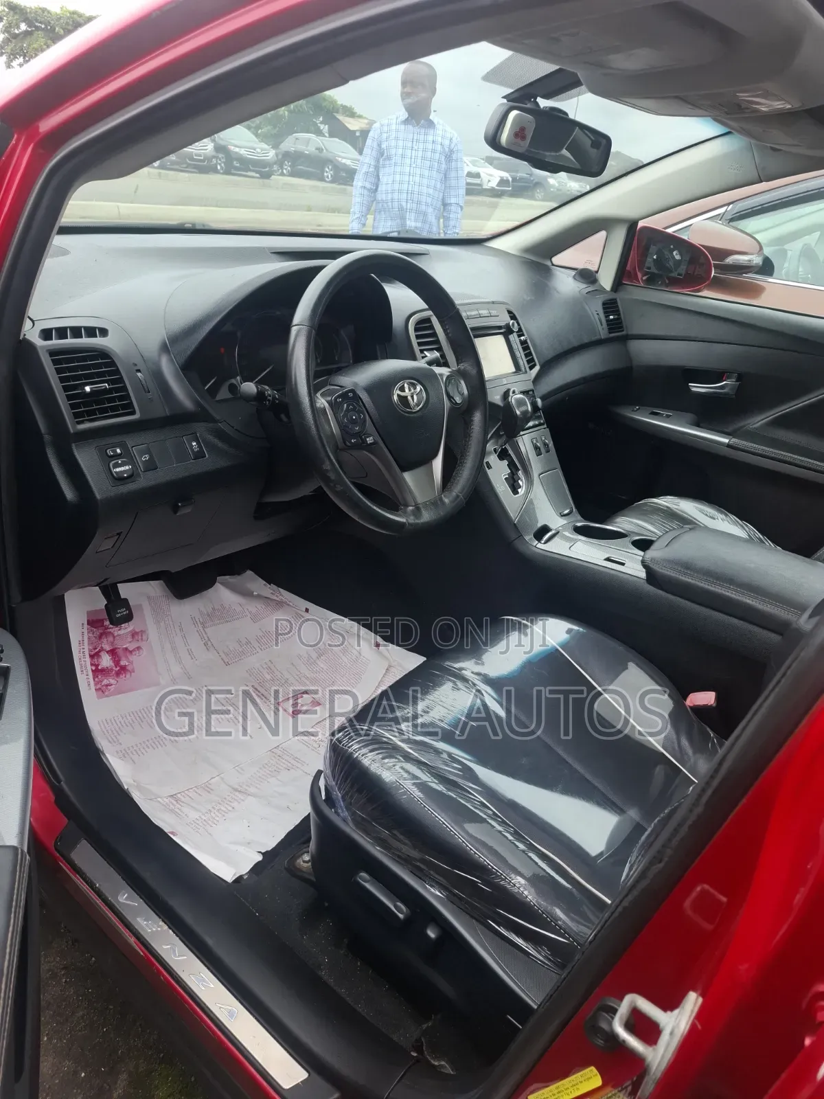Toyota Venza Limited 2015 Red