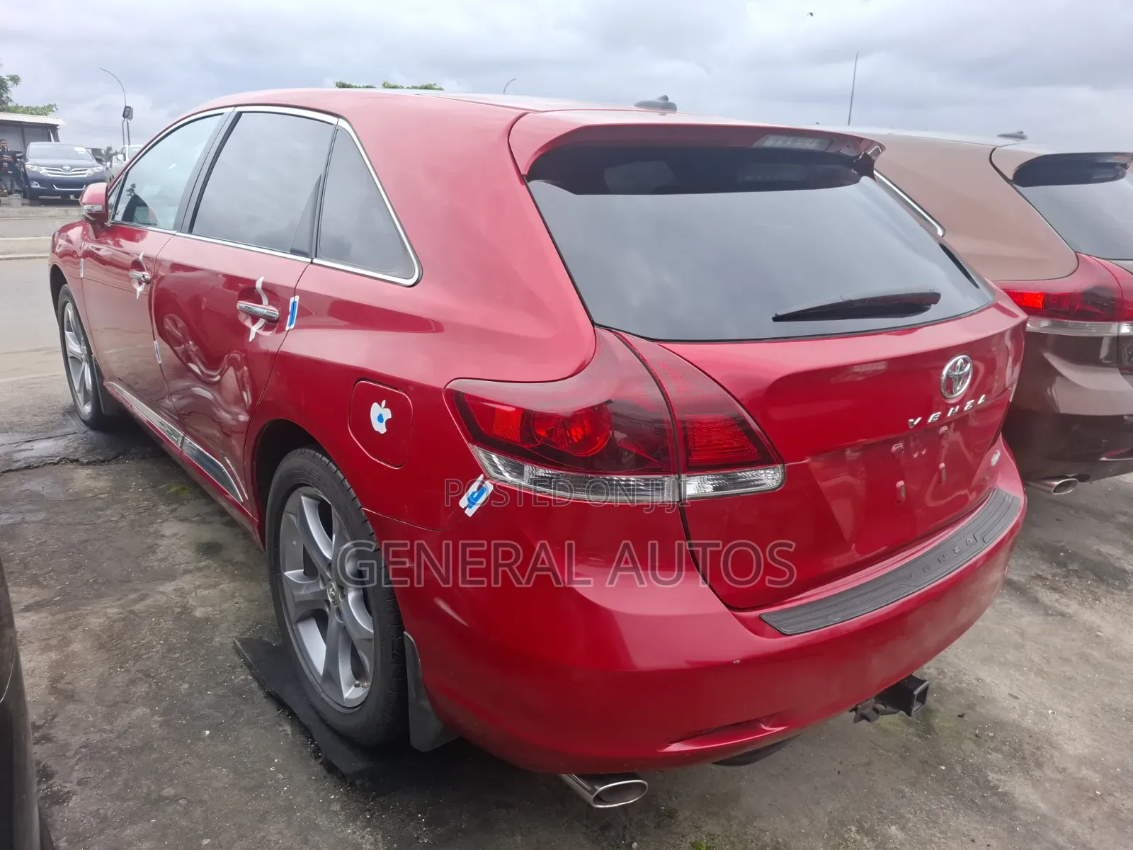Toyota Venza Limited 2015 Red