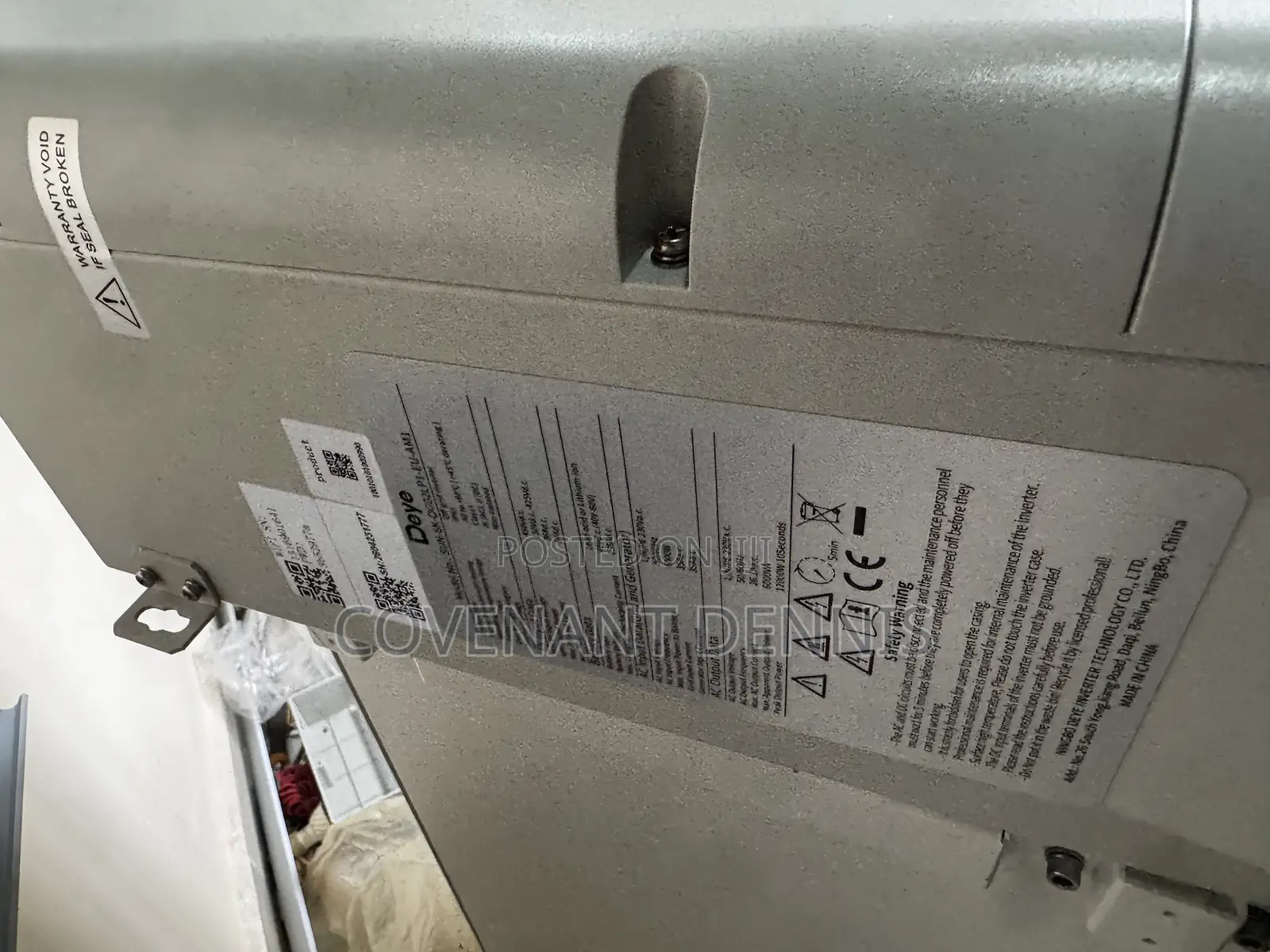 Deye 16kwh Lithium Battery With 6kw Inverter