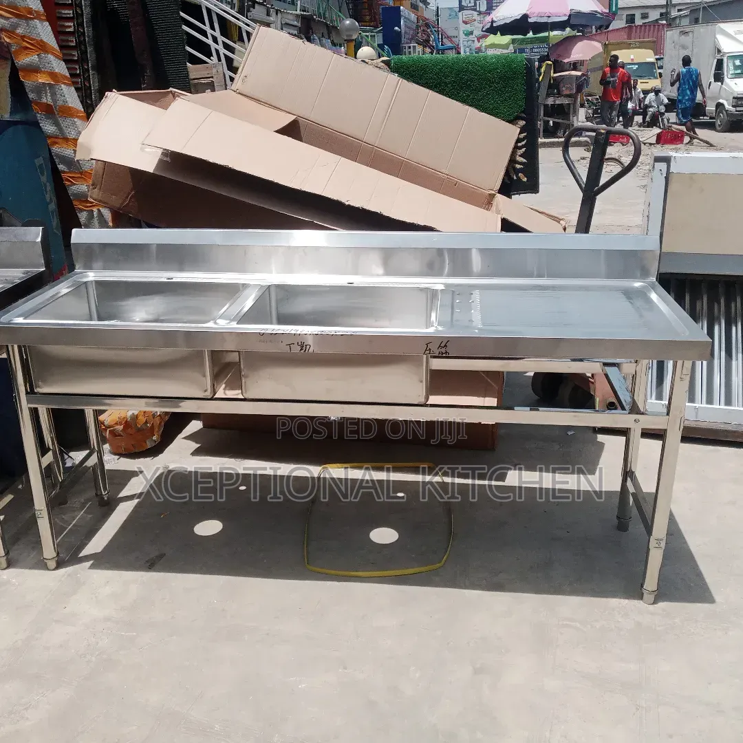 Sink Double With Side