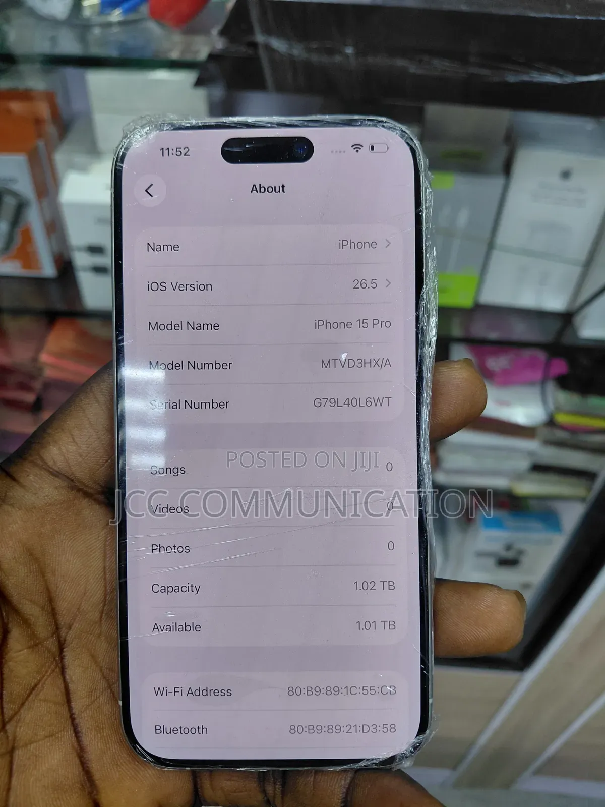 Apple iPhone 15 Pro 1 TB Gray