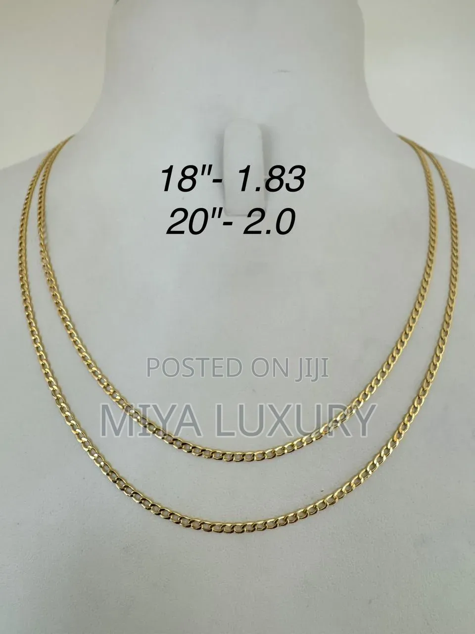18karat Italian Gold Chain 750