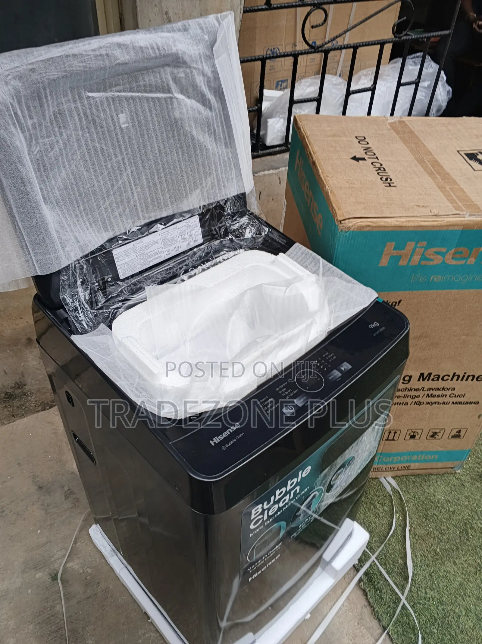 9KG Automatic Hisense Top Load Laundry Washer
