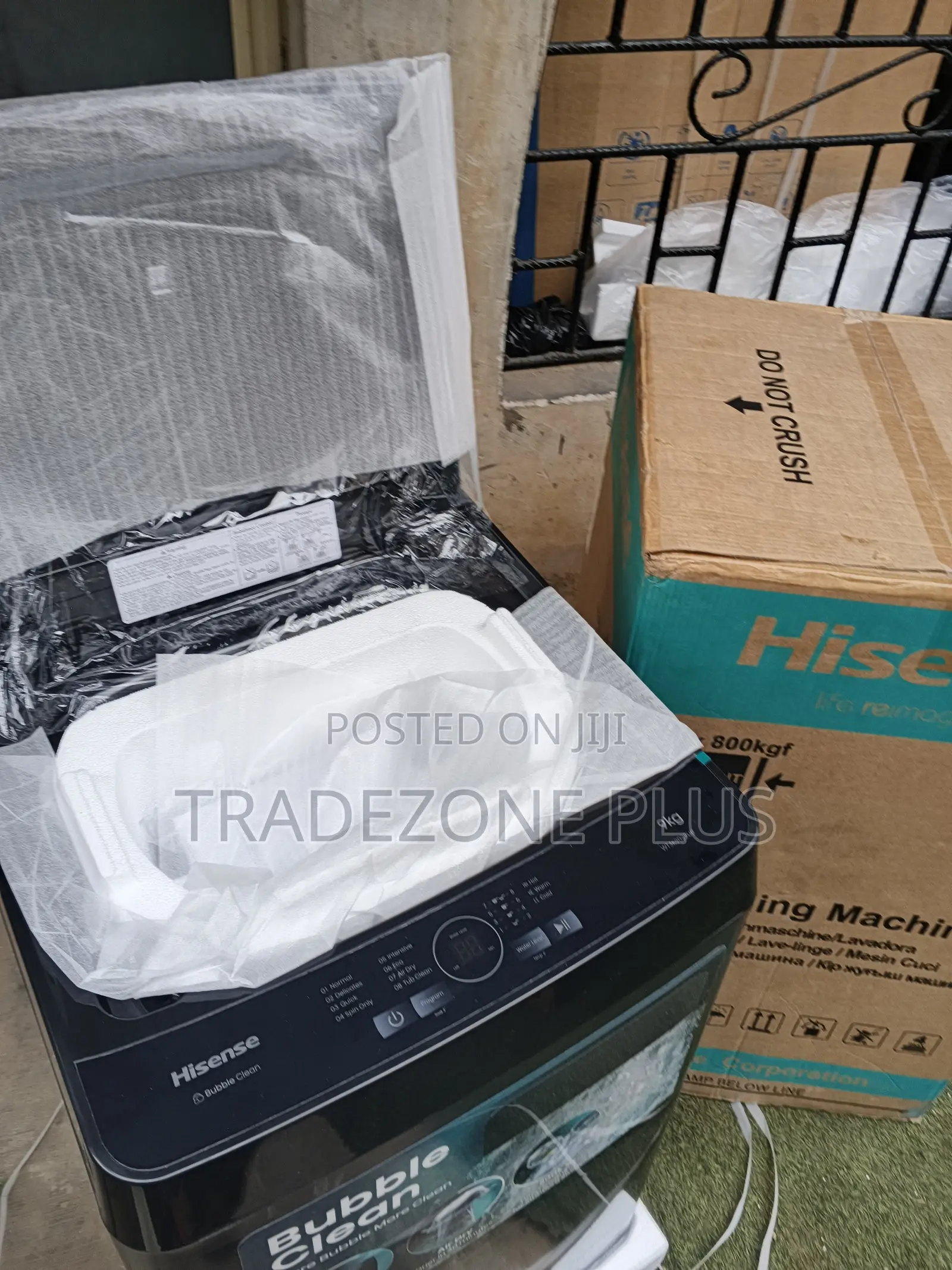 9KG Automatic Hisense Top Load Laundry Washer