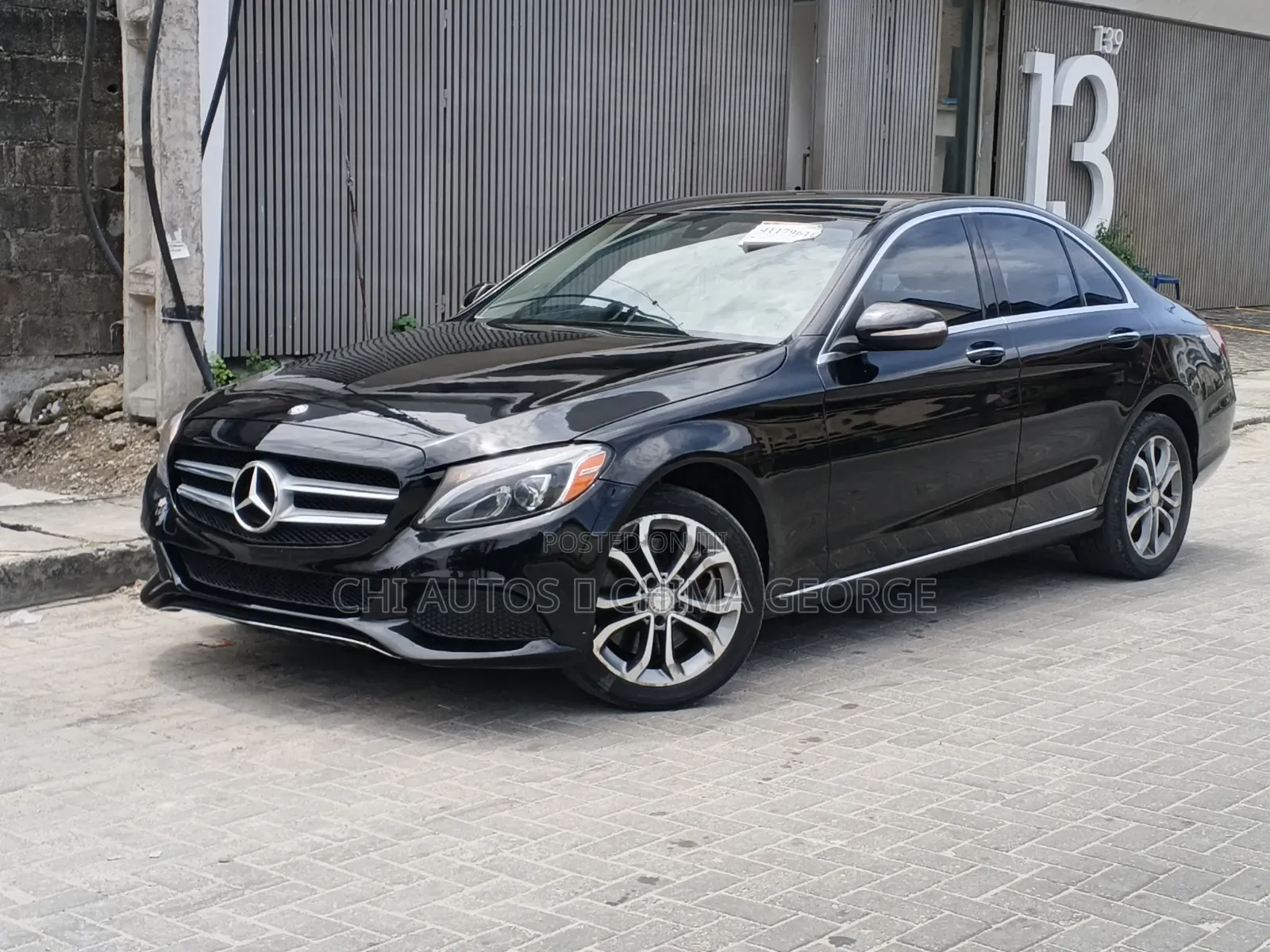 Mercedes-Benz C300 2015 Black