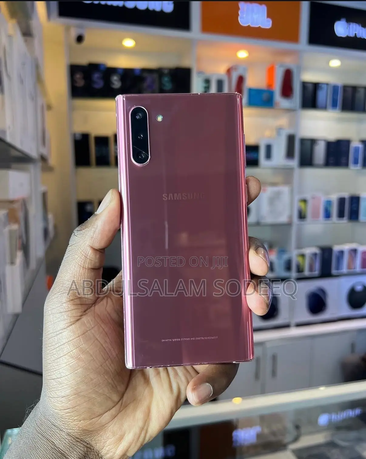 Samsung Galaxy Note 10 5G 256 GB Pink