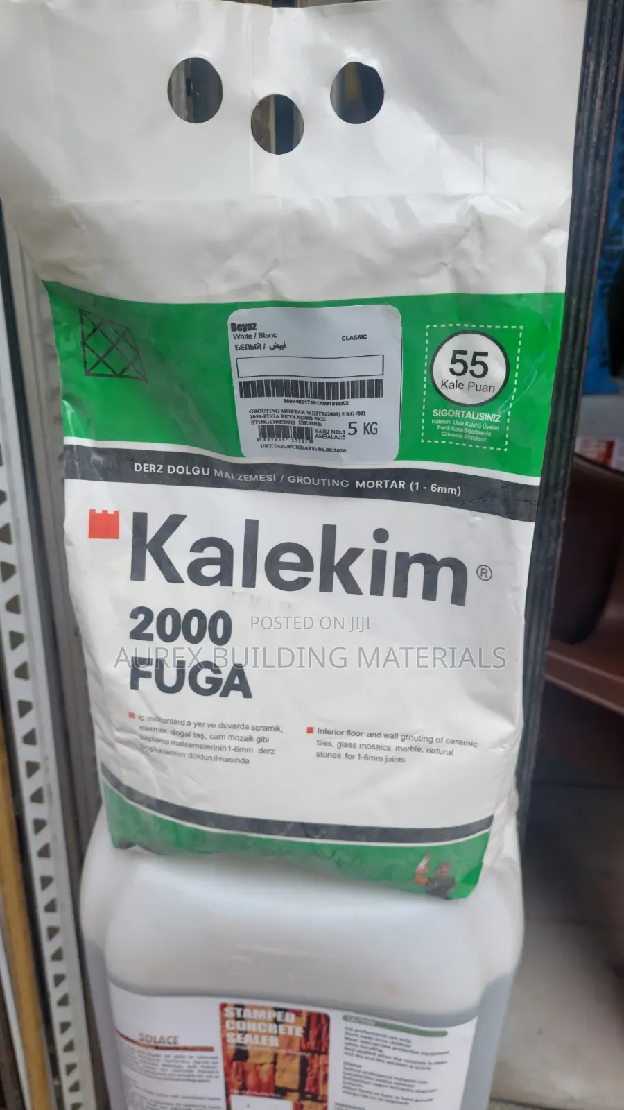Kalekim 2000 Fuga Tile Grout – 5kg
