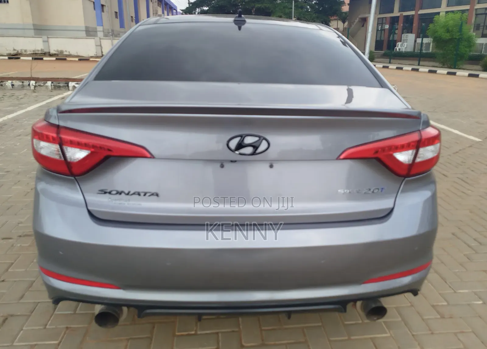 Hyundai Sonata Sport 4dr Sedan (2.4L 4cyl 6A) 2015 Gray