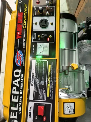 Elepaq Constant Generator Model Number SV6800 100%copper Coil