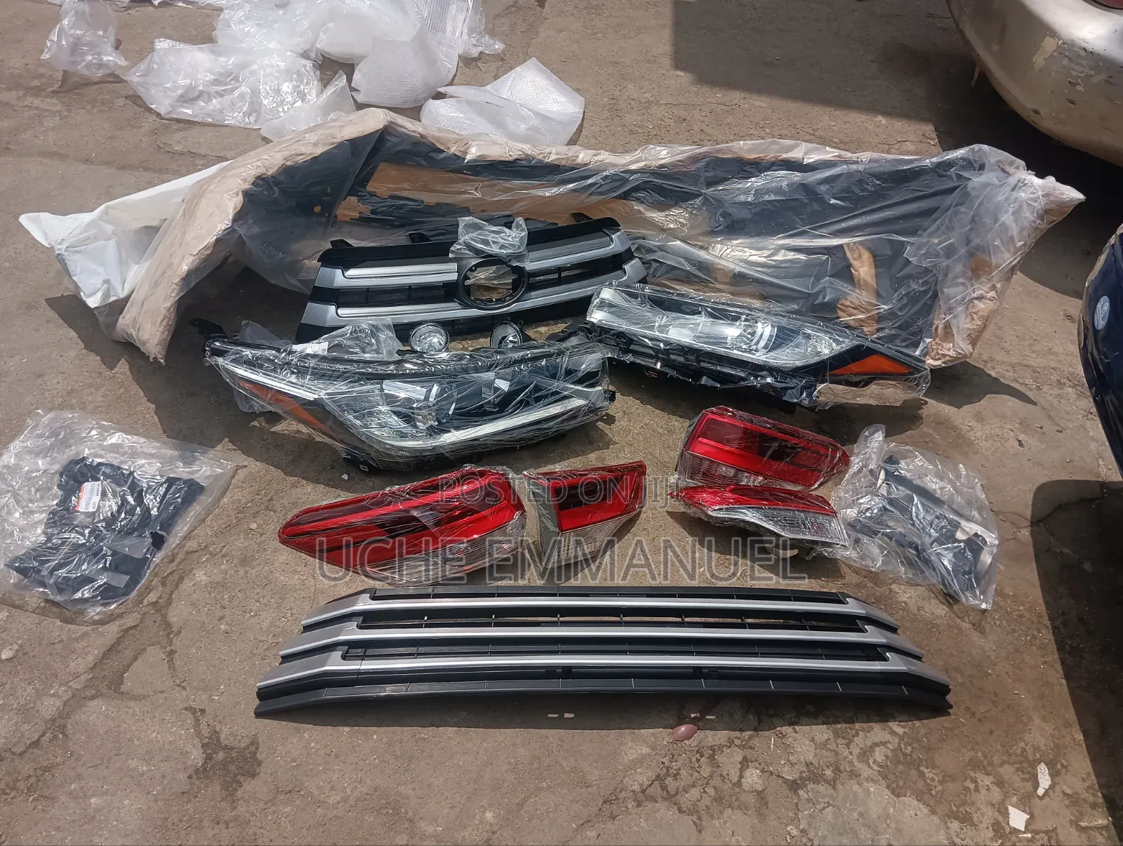 Front Bumper for Toyota Highlander 2018
