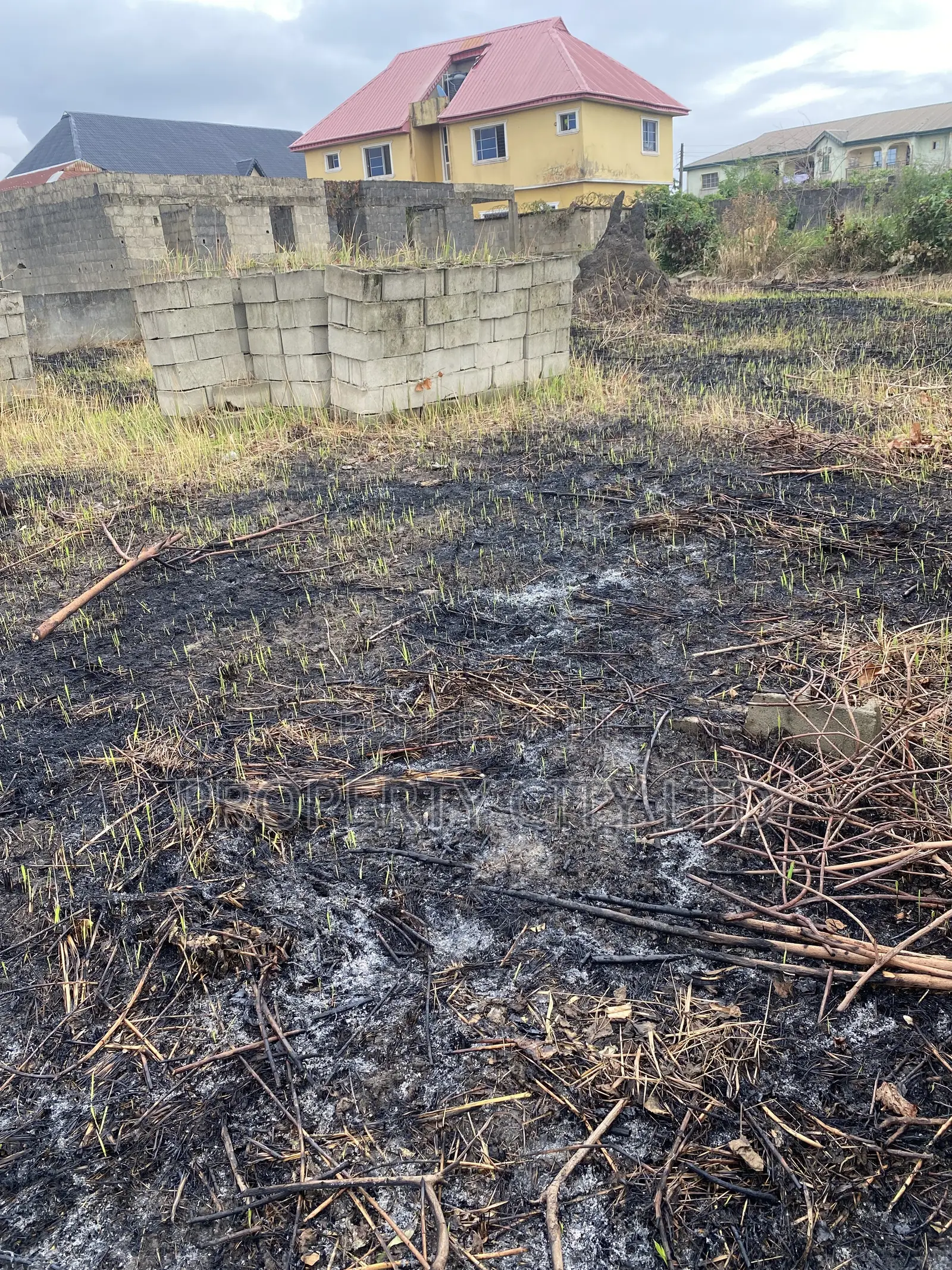 A Fenced Full Plot of Land at Ibeshe