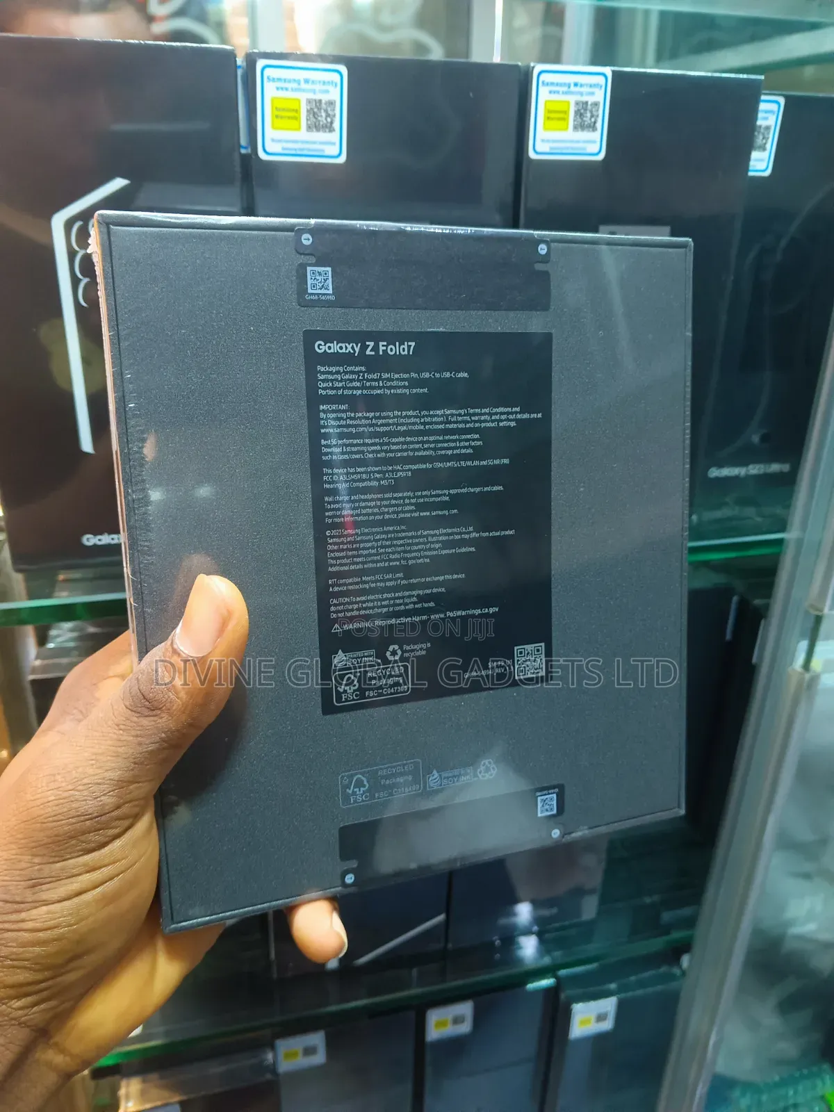 New Samsung Galaxy Z Fold7 512 GB Blue