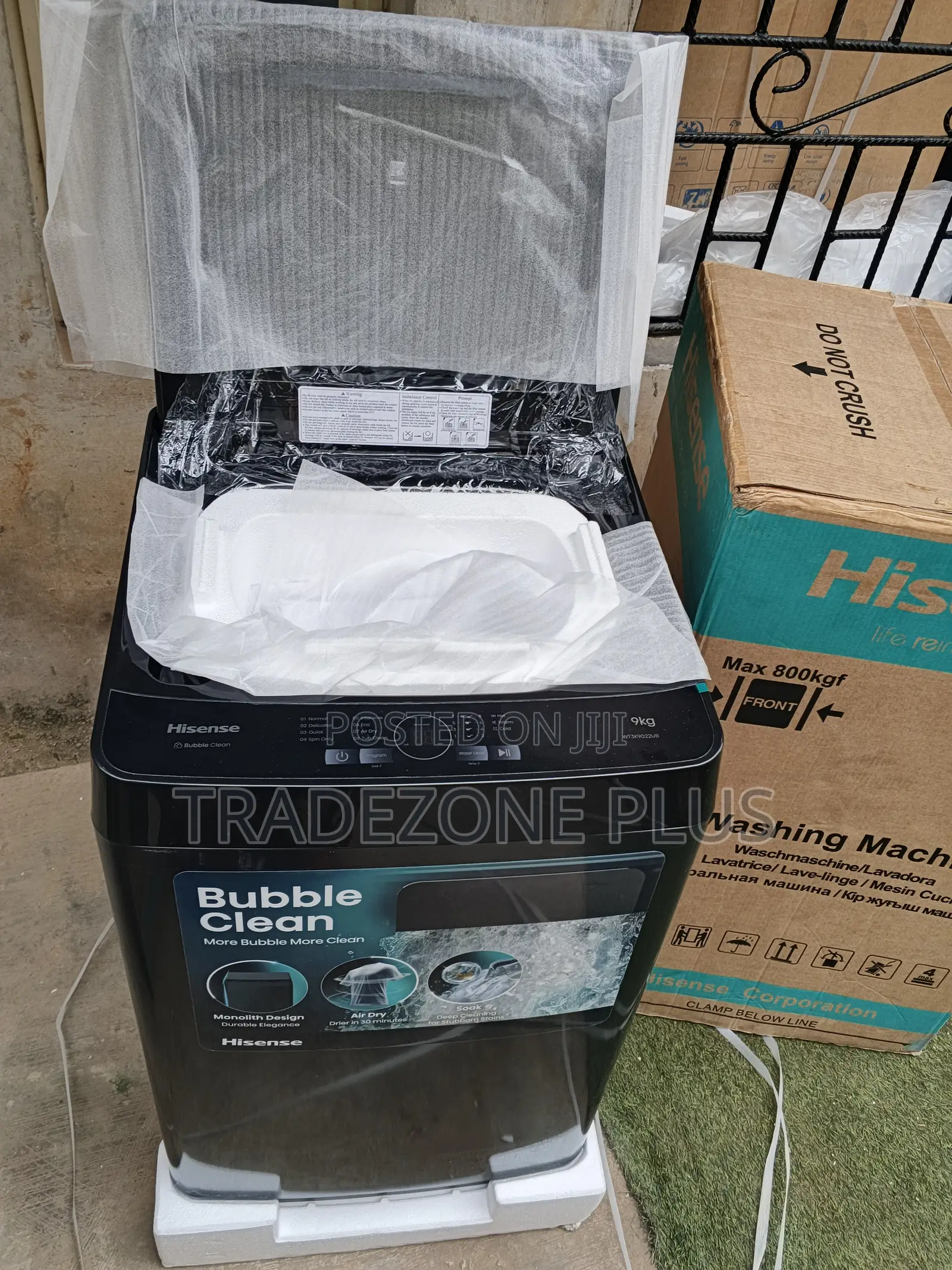 Hisense WT3K9022UB 9KG Household Top Load Washer