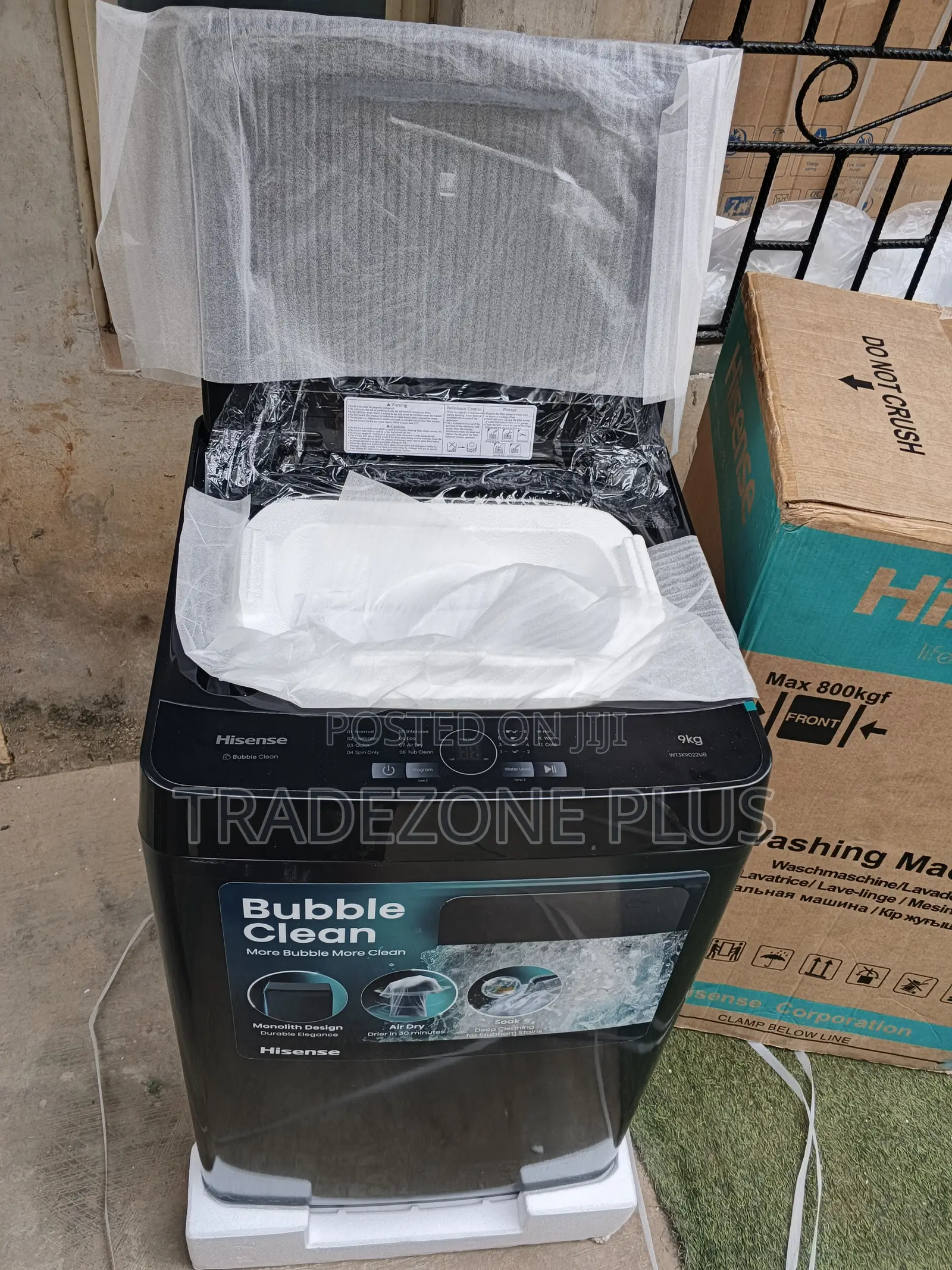 Hisense 9KG Automatic Top Loading Laundry Washer