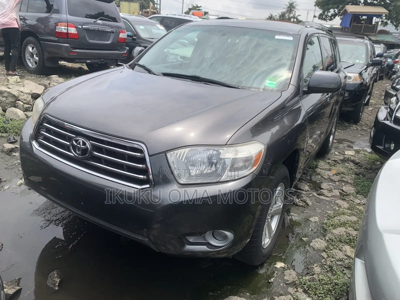Toyota Highlander Limited 2010 Gray