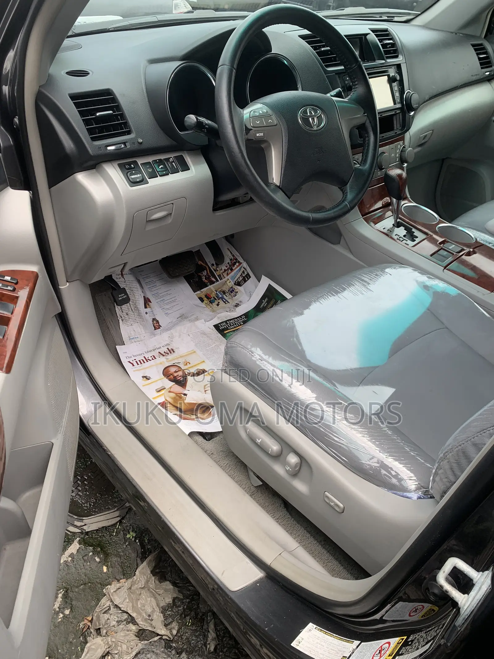 Toyota Highlander Limited 2010 Gray