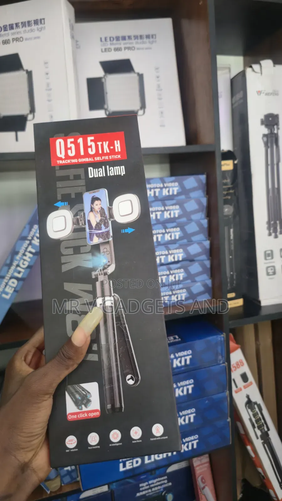 Q515tk Gimbal Selfie Stick