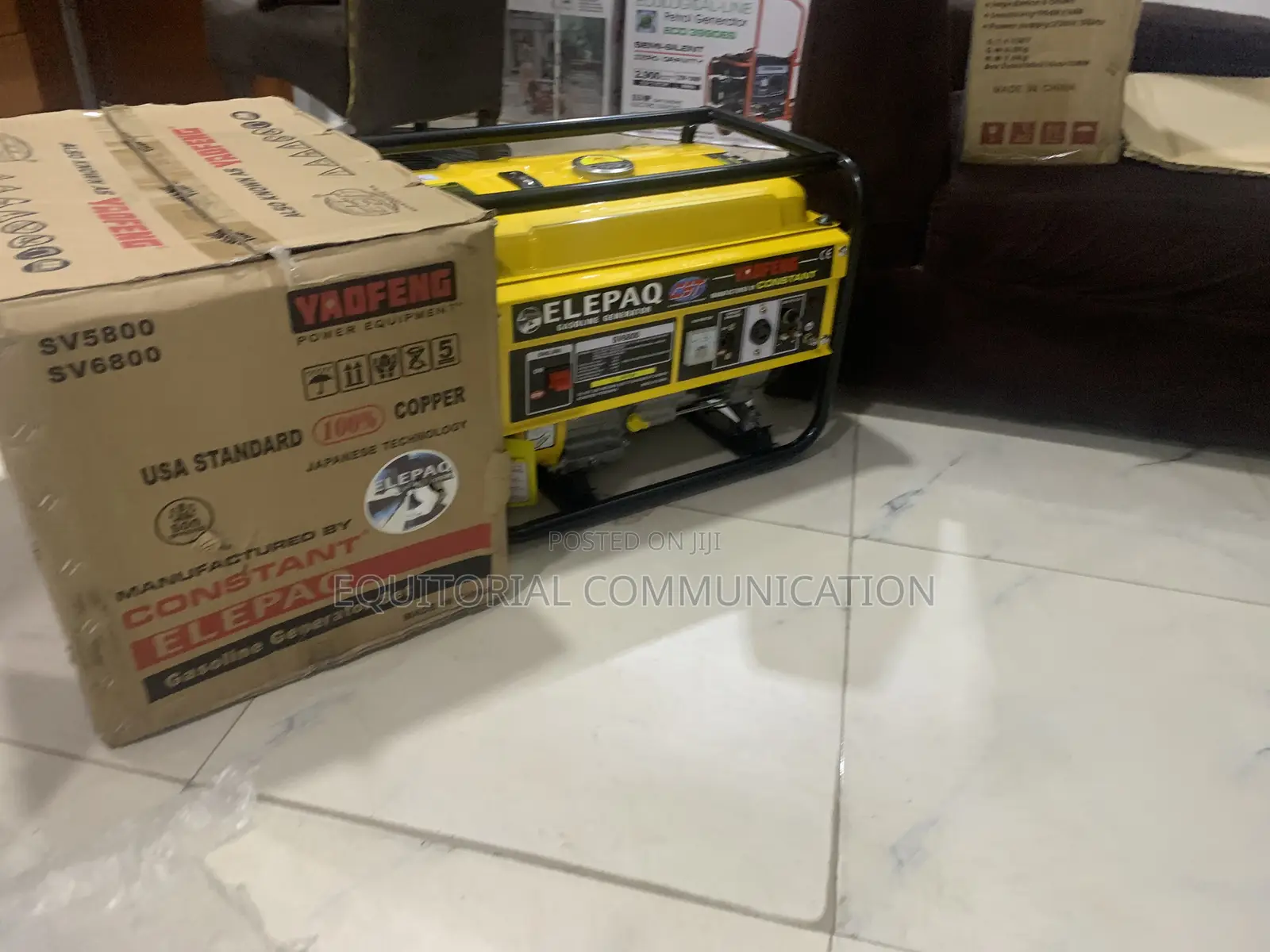 Elepaq SV6800 4.5kw Heavy-Duty Petrol Power Equipment