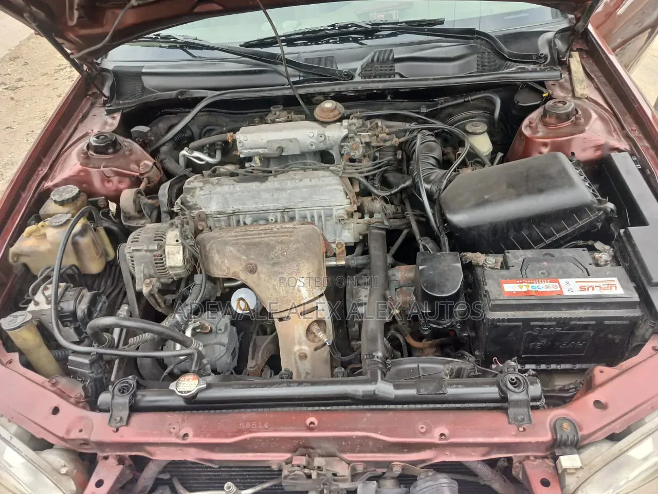 Toyota Camry 2001 Burgundy
