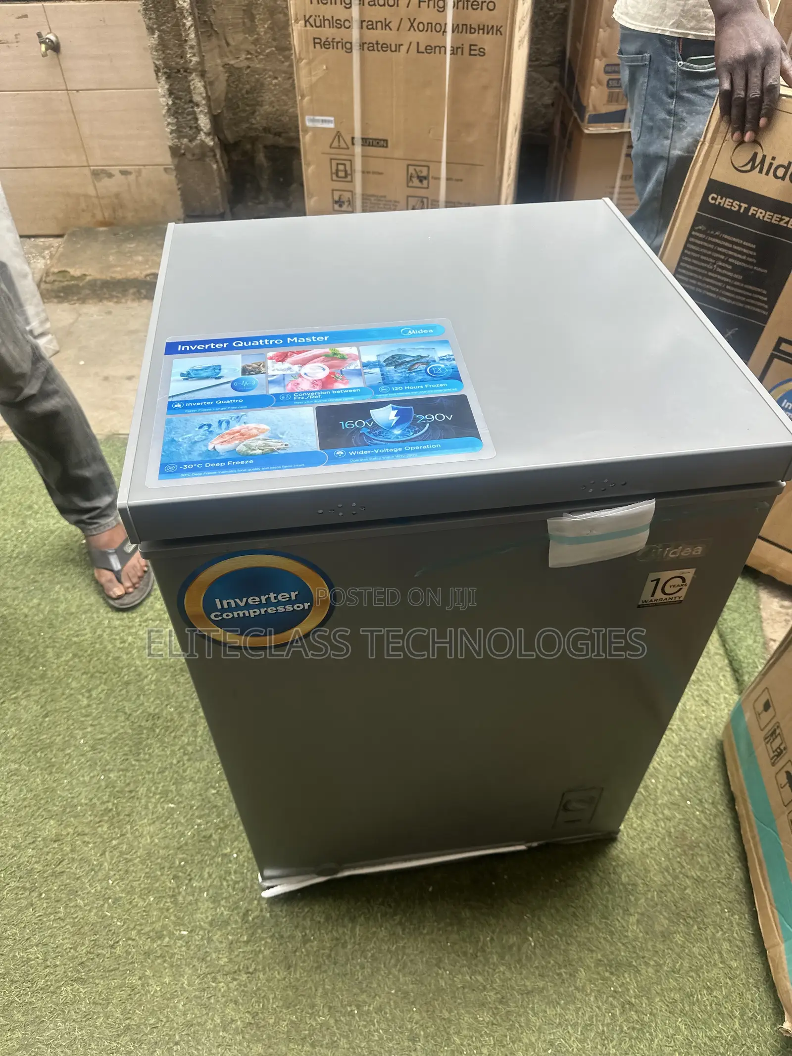 Midea 142L Chest Freezer With Inverter Technology