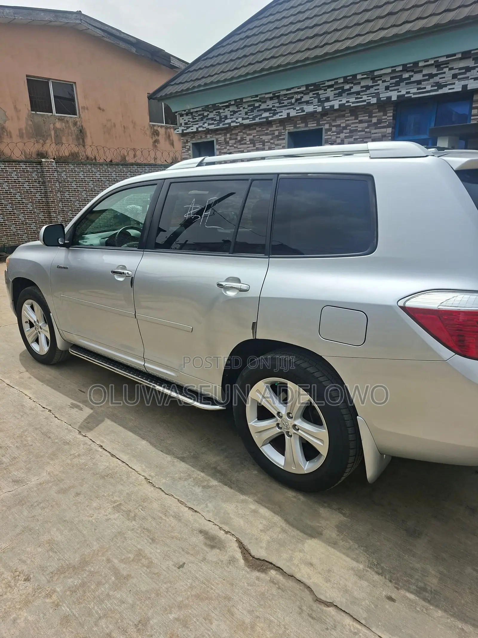Toyota Highlander Limited 2009 Silver