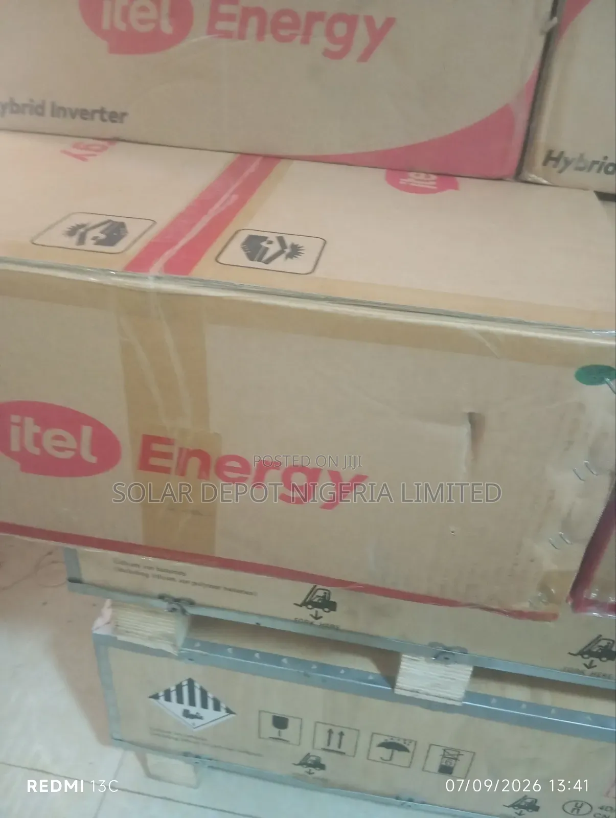 Itel 8kw 48V Hybrid Inverter
