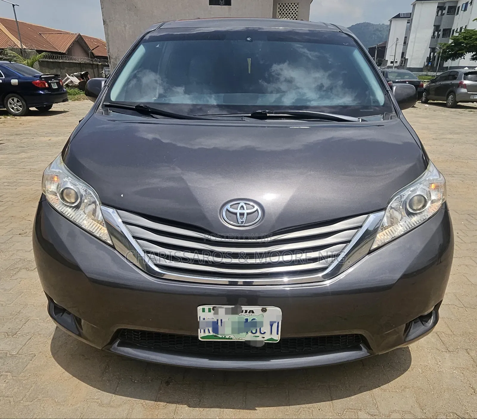 Toyota Sienna 7 Passenger 2011 Gray