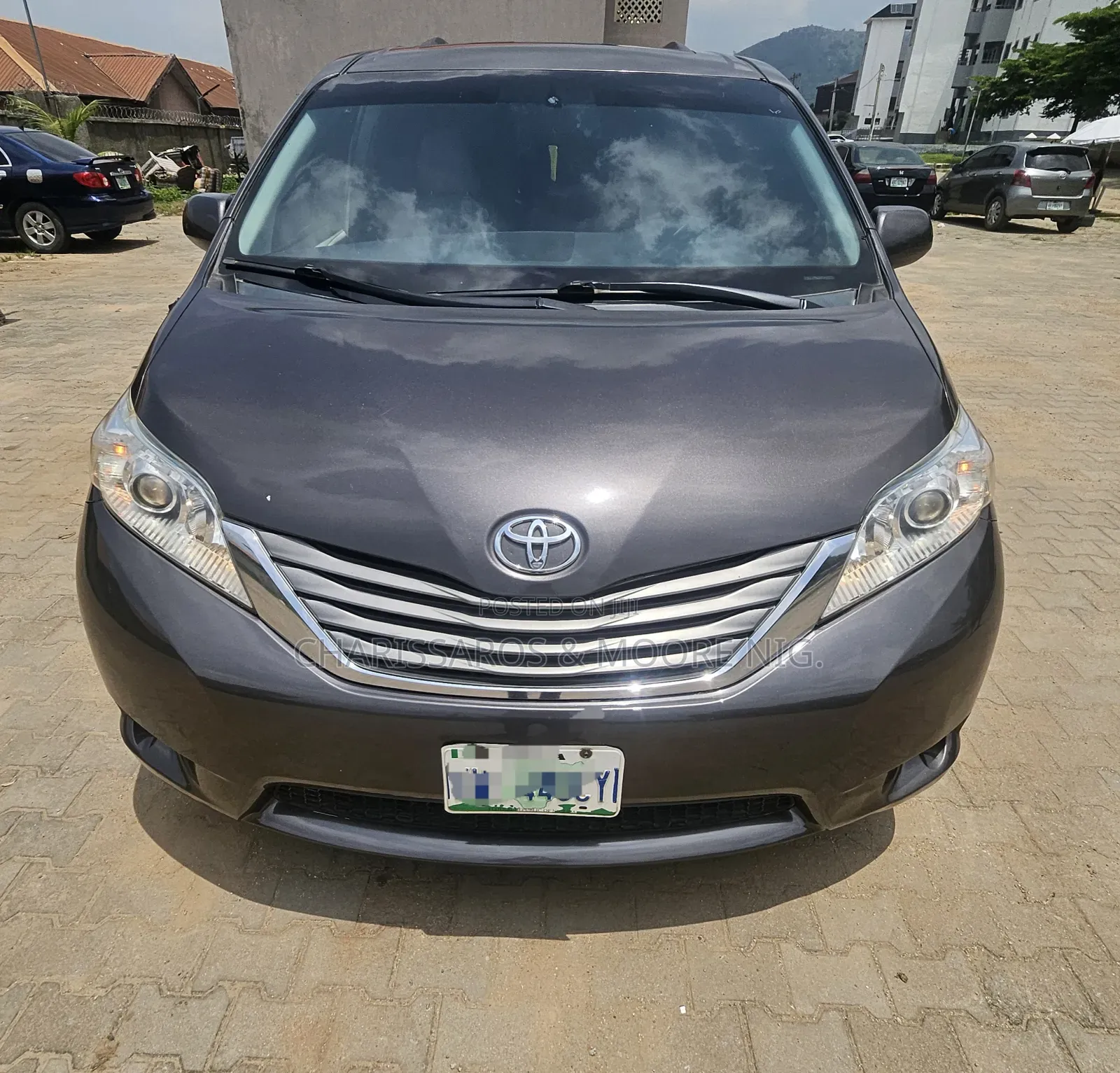 Toyota Sienna 7 Passenger 2011 Gray