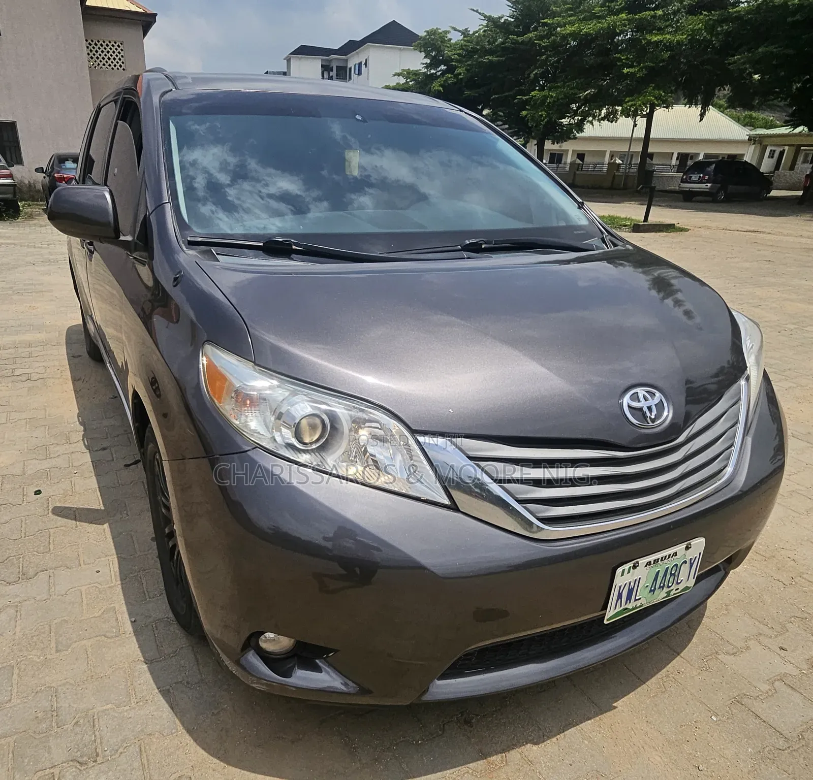 Toyota Sienna 7 Passenger 2011 Gray