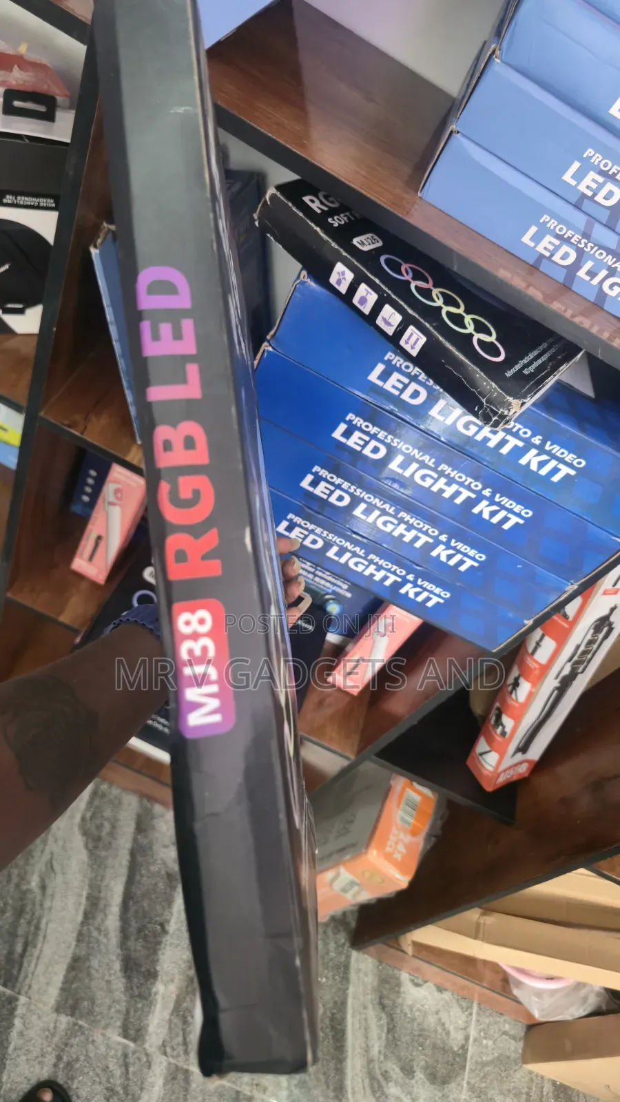 RGB Led Soft Ring Light M26
