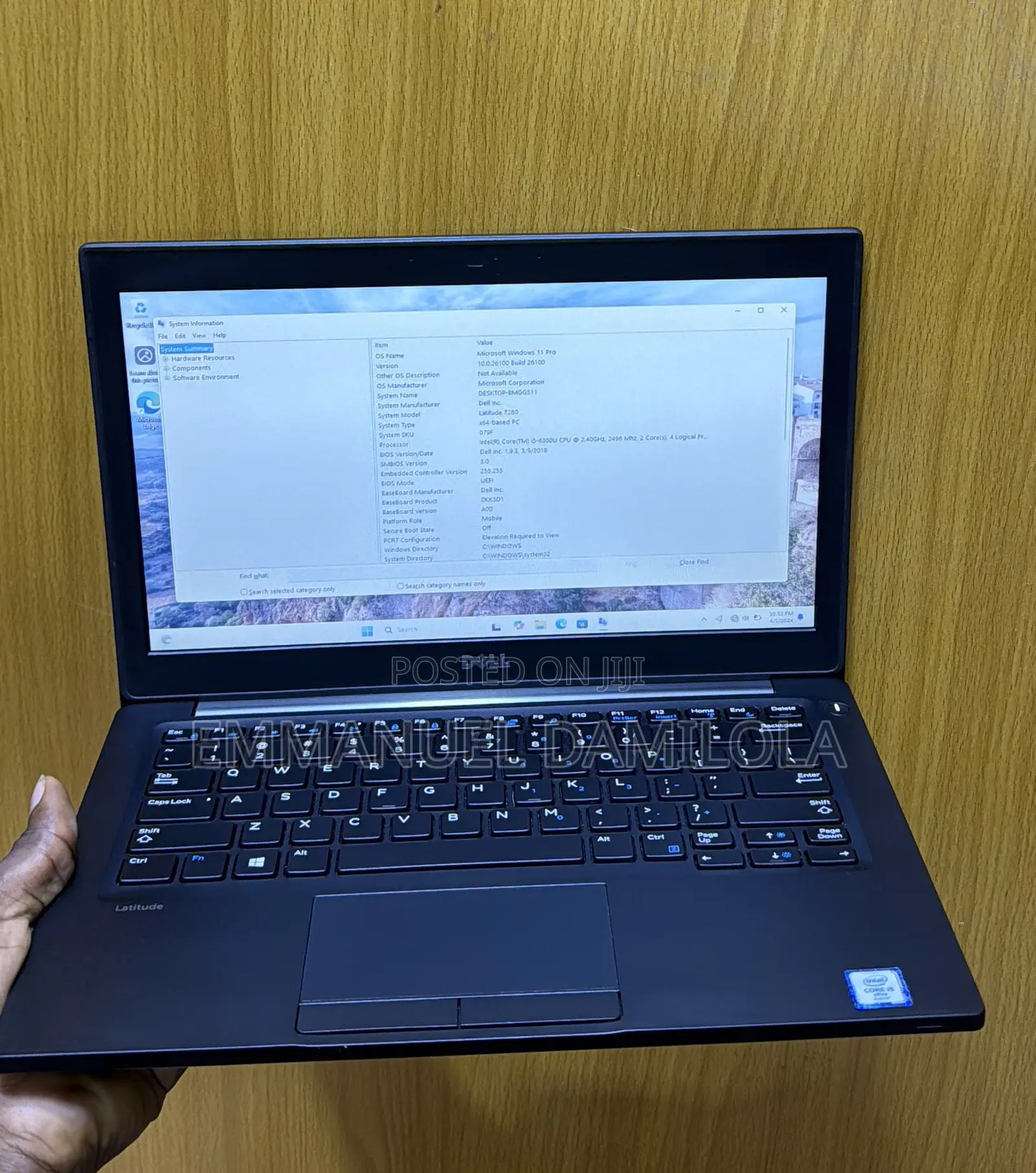 Laptop Dell Latitude 7280 8GB Intel Core i5 SSD 256GB