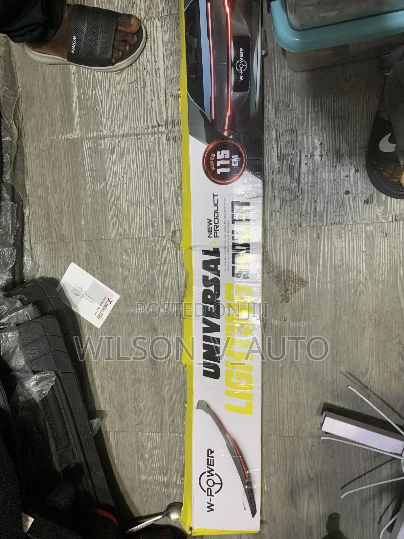 W-Power Universal LED Lip Spoiler
