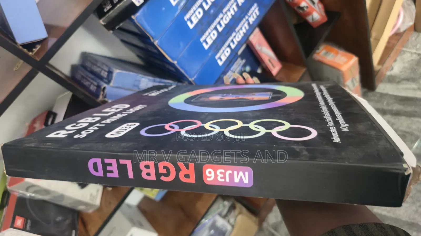 RGB Led Soft Ring Light MJ36