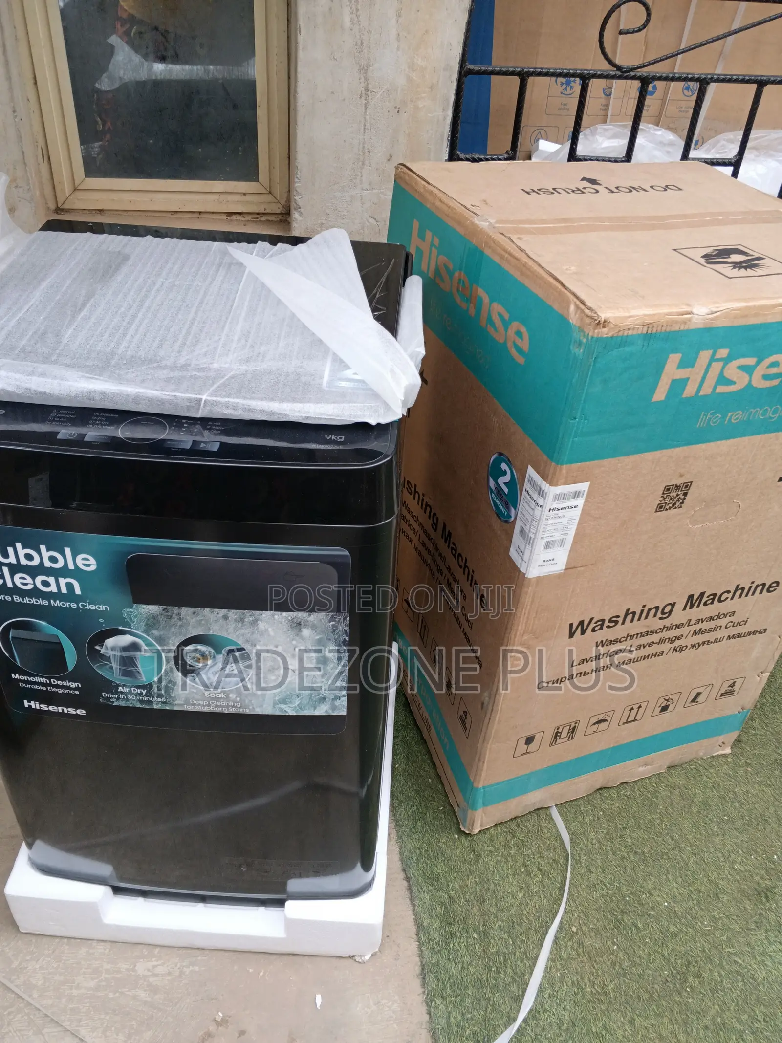 Hisense 9KG Automatic Clothes Washing Machine