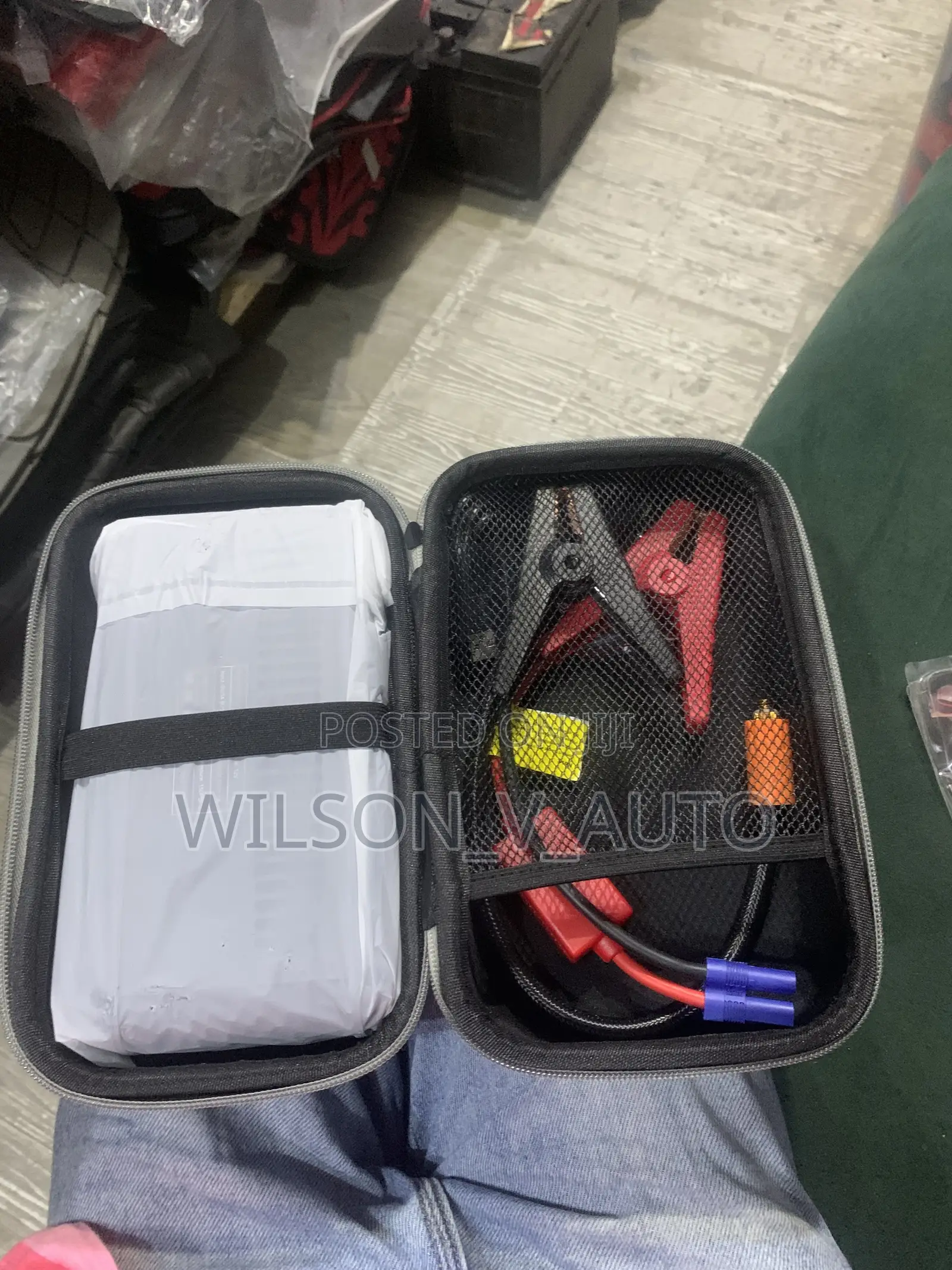 4-in-1 Car Jump Starter Air Compressor