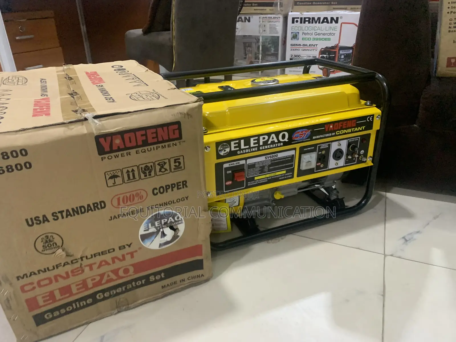 Elepaq SV6800 4.5kw Generator – A Practical Backup Power Choice
